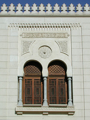 Fassade in Kairo, Copyright Stefanie M&ouml;hrle