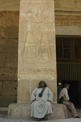 Ägypter in Abydos, Copyright Stefanie Möhrle Ägypter in Abydos, Copyright Stefanie Möhrle