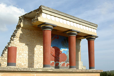 Palast von Knossos, Copyright Stefanie Möhrle