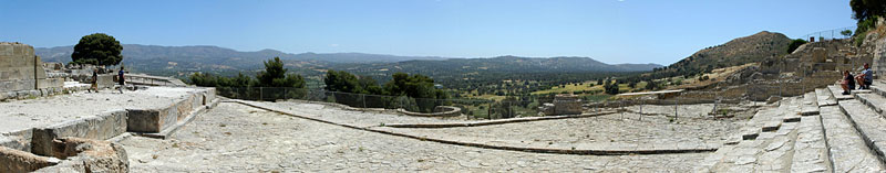 Panorama Phaestos, Copyright Stefanie M&ouml;hrle