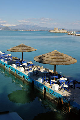 Restaurant in Nafplio, Copyright Stefanie Möhrle