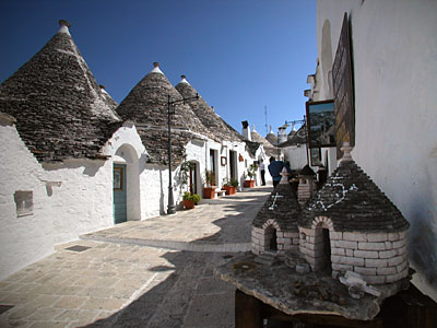 Trullis in Alberobello