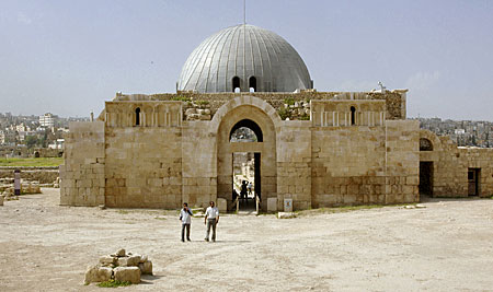 Das Schloss von Amman, Copyright Stefanie M&ouml;hrle