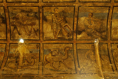 Fresken im Badeschl&ouml;&szlig;chen, Copyright Stefanie M&ouml;hrle