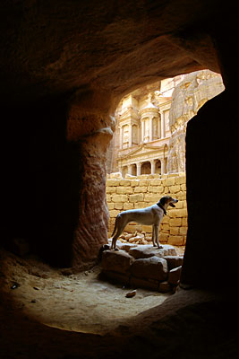 Khazne Firaun und Lucy, Copyright Stefanie M&ouml;hrle