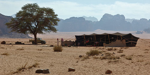 Beduinen-Zelt, Copyright Stefanie M&ouml;hrle