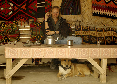 Ari und ich in der Cafeteria..., Copyright Stefanie Möhrle Ari und ich in der Cafeteria..., Copyright Stefanie Möhrle
