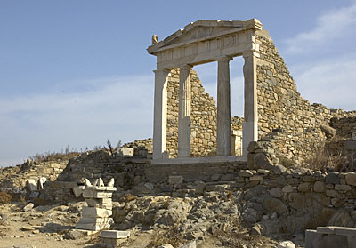 Ruinen auf Delos, Copyright: Stefanie M&ouml;hrle